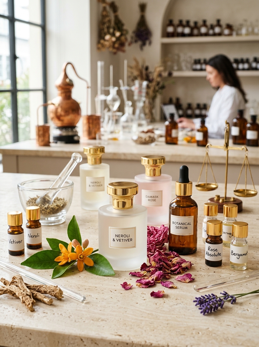 Plavo Luxury Perfume Atelier & Botanical Private Label Compounding Laboratory