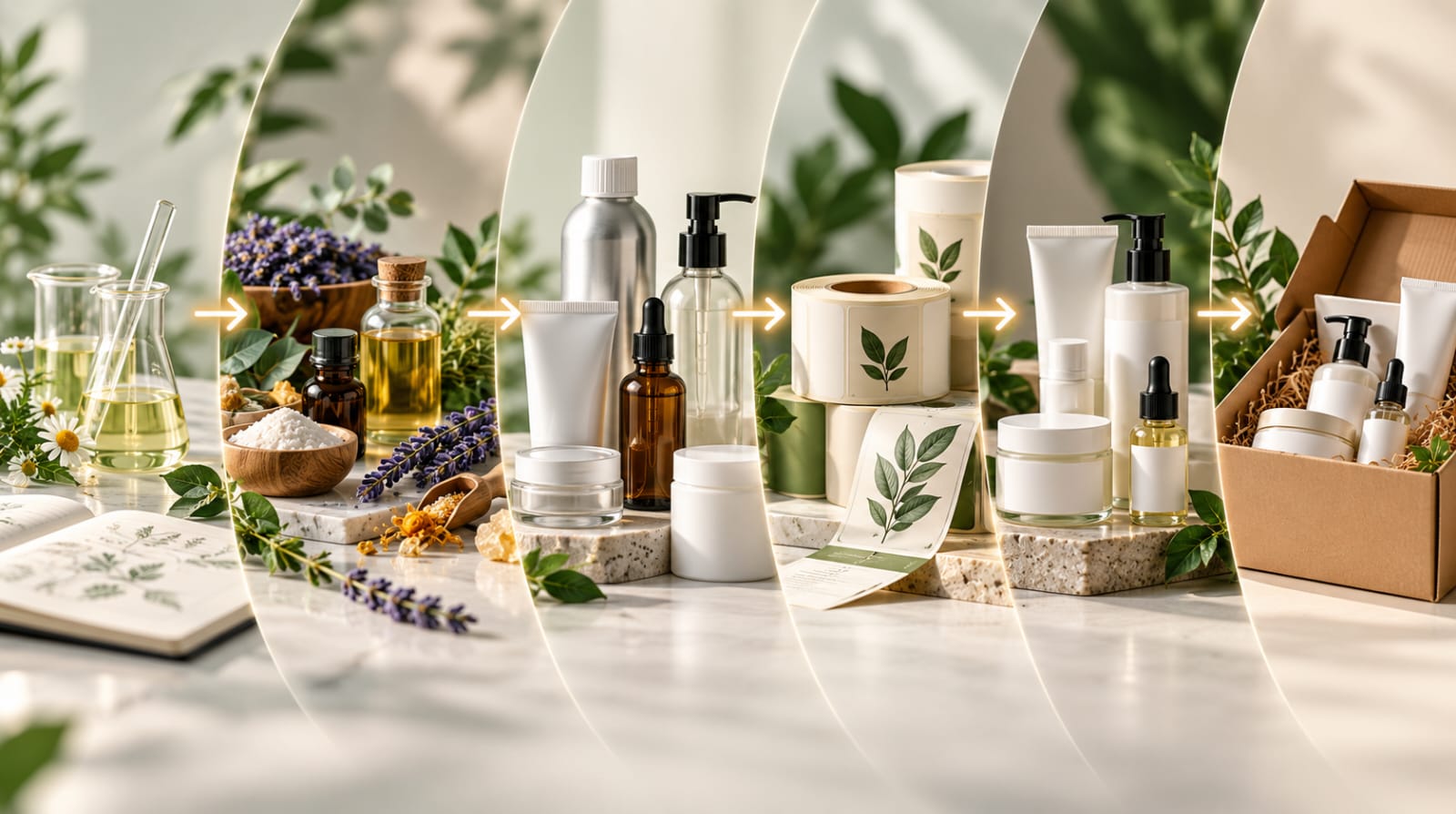 Plavo Cosmetic Formulation, Bottle Filling, and Custom Packaging Manufacturing Process